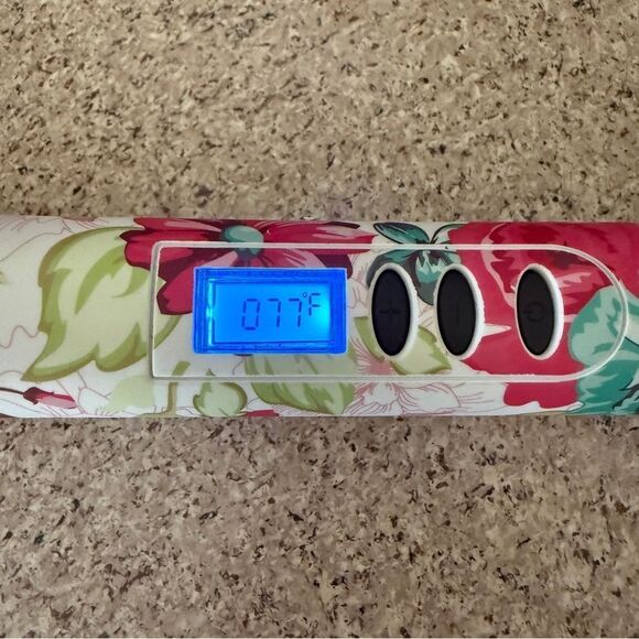 NWOB CHI Smart Gemz Zirconium Titanium Floral Hair Straightener main image 10